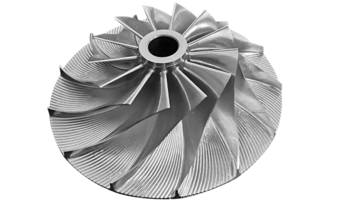  Inconel 718 turbine blades